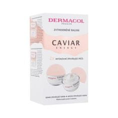 Dermacol Caviar Energy Duo Pack Set dnevna krema za obraz Caviar Energy Day Cream 50 ml + nočna krema za obraz Caviar Energy Night Cream 50 ml za ženske