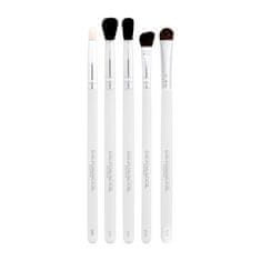 Dermacol Master Brush Eyeshadow Set Set kozmetični čopič D81 1 kos + kozmetični čopič D74 1 kos + kozmetični čopič D73 1 kos + kozmetični čopič D83 1 kos + kozmetični čopič D82 1 kos