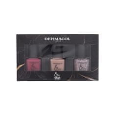 Dermacol 5 Day Stay Nail Polish Collection Set lak za nohte 5 Day Stay 11 ml 38 Cherry Blossom + lak za nohte 5 Day Stay 11 ml 51 Daylight + lak za nohte 5 Day Stay 11 ml 05 Lucky Charm