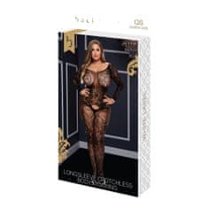 Baci Lingerie Jaquard Čipkast Bodysuit z Naramnicami Kraljičina Velikost Baci Lingerie 00209 (Queen)