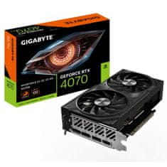 Gigabyte Grafična Kartica Gigabyte WINDFORCE 2X OC V2 GEFORCE RTX 4070 12 GB GDDR6