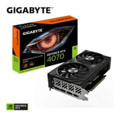 Gigabyte Grafična Kartica Gigabyte WINDFORCE 2X OC V2 GEFORCE RTX 4070 12 GB GDDR6