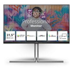 AOC Monitor AOC U32U3CV 4K Ultra HD 32" 60 Hz