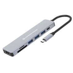 Conceptronic USB Hub Conceptronic 110519207101 Siva Pisana 100 W