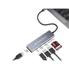 Conceptronic USB Hub Conceptronic 110520207101 Siva 100 W