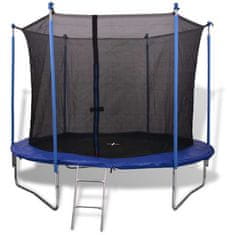 Vidaxl Trampolin 5-delni komplet 3,05 m