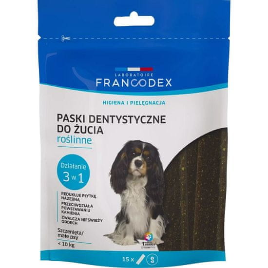 Francodex Prigrizek za pse Francodex Dental Strips S 228 g