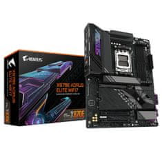 Gigabyte Matična plošča Gigabyte X870E AORUS ELITE WIFI7 AMD X870E AMD AM5