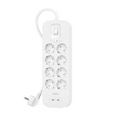 Belkin Podaljšek s 8 Vtičnic s Stikalom Belkin SRB004VF2M (2 m)