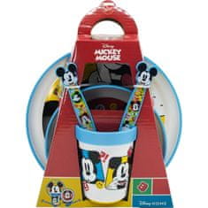 Mickey Mouse Set Otroškega Jedilnega Pribora Mickey Mouse CZ11306 Plastika (5 Kosi)