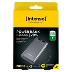 Intenso Baterija za prenosni računalnik INTENSO F20000 Siva 20 W 20000 mAh