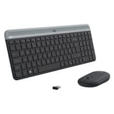 Logitech Tipkovnica in Miška Logitech 920-009196 Črna QWERTY