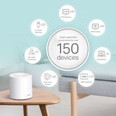 TP-Link Deco X60 MASH Wi-Fi 6 System - 3 kosi