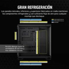 Corsair Ohišje Midi-Stolp ATX Corsair 6500X Črna