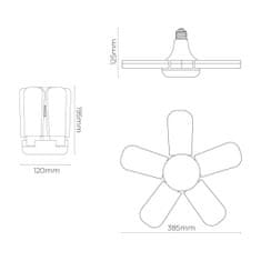 Edm LED svetilka EDM 98909 45 W E27 4265 Lm Večsmerna (6500 K)