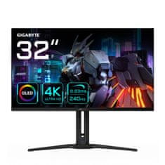 Gigabyte Igračarski Monitor Gigabyte 4K Ultra HD 32" 240 Hz