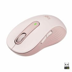 Logitech Miška Brezžična Logitech M650 Roza 2000 dpi Wireless