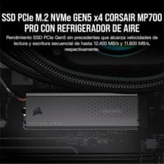 Corsair Trdi Disk Corsair CSSD-F4000GBMP700PRO 4 TB HDD