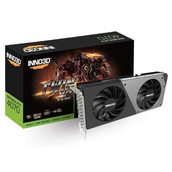 inno3D Grafična Kartica INNO3D N40702-12D6-179063N GEFORCE RTX 4070 12 GB GDDR6