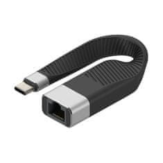 Techly USB-C do RJ45 Gigabit omrežni kartica/adapter, fleksibilen - idealna rešitev za stabilno in hitro povezavo v vašem sistemu.