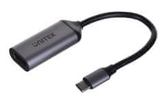 Unitek Kabelski adapter Unitek (V1420A) USB-C - HDMI 2.0, 4K 60Hz, črn, dolžina 0,15 m, ženski HDMI 2.0, moški USB-C, pakiranje 1 kos.