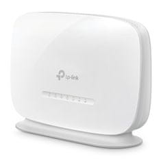 TP-Link TP-Link 300 Mbps Brezžični N 4G LTE Usmerjevalnik, Bel, z Varnostjo WPA2, Podpora za Goste in DMZ, Hitrost Prenosa do 300 Mbit/s, Hitro Vzpostavljanje, 2 Ethernet Priključka.