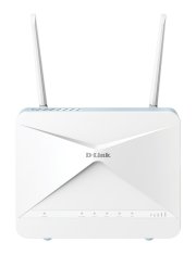 D-Link D-Link EAGLE PRO AI AX1500 4G Pametni usmerjevalnik G415 z Wi-Fi 6, podpora za Google Assistant in Amazon Alexa, vhodni napetosti 12V, več kot 128 sočasnih povezav.