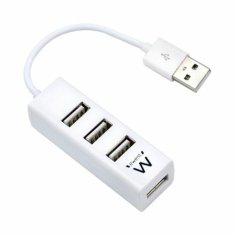 Ewent USB Hub Ewent EW1122 Bela 3600 W