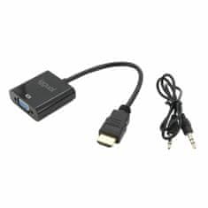 Iggual HDMI kabel iggual IGG317303 Črna WUXGA