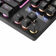 Mars Gaming Tipkovnica Gaming Mars Gaming MKTKLES LED RGB Qwerty Španska