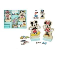 Disney Didaktična igra Disney Magnetska Oblačila 54 Kosi 34 x 28 cm Les