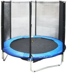 Kubisport Trampolin z zaščitno mrežo - 244 cm