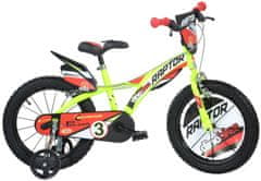 Dino bikes Otroško kolo 616L Raptor yellow 16" 2022