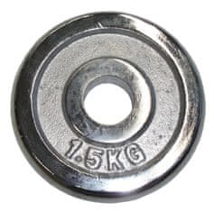 Kubisport krom 1,5 kg - 25 mm