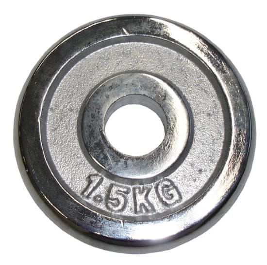 Kubisport krom 1,5 kg - 30 mm