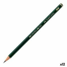 Faber-Castell Svinčnik Faber-Castell 9000 Ekološko Šestkotni 5H (12 kosov)