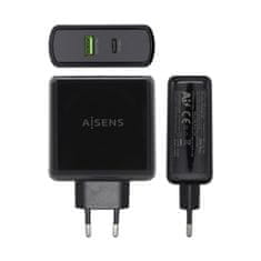 Aisens USB stenski polnilnik Aisens PD 3.0 USB-C 48 W Črna