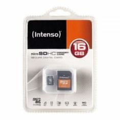 Intenso Spominska Kartica Micro SD z Adapterjem INTENSO 3413470 16 GB Razred 10