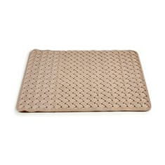 Berilo Preproga za kopalnico Zvit Bež PVC (0,03 x 50 x 50 cm) (12 kosov)