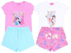 Disney 2x Roza pižama princesk DISNEY 18-24 m 92 cm