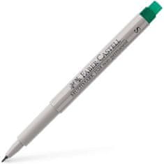 Faber-Castell Flomastri Faber-Castell Multimark 1524 Zelena (10 kosov)