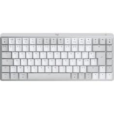 Logitech Tipkovnica Brezžična Logitech MX Mini Mechanical for Mac Bela Bela/Siva Francoski AZERTY