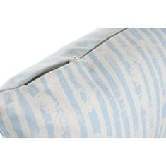 DKD Home Decor Blazina DKD Home Decor Črte Modra Bela 45 x 15 x 45 cm Sredozemsko