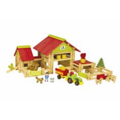 Jeujura Playset Jeujura Large farm 220 Kosi