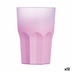 Luminarc Kozarec Luminarc Summer Pop Roza Steklo 12 kosov 400 ml