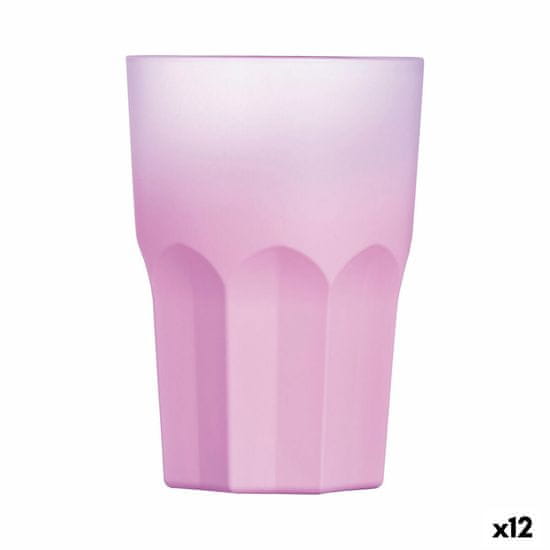 Luminarc Kozarec Luminarc Summer Pop Roza Steklo 12 kosov 400 ml