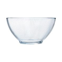 Luminarc Skleda Luminarc Stripy Zajtrk Prozorno Steklo (500 ml) (6 kosov)