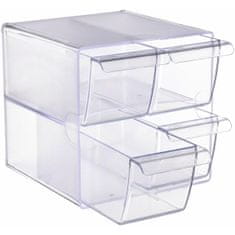 Archivo 2000 Večnamenski organizator Archivo 2000 Prozorno 19 x 15 x 15 cm