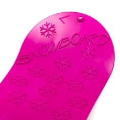 Baby Mix SNOWBOARD 72 cm roza