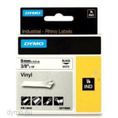 Dymo Laminiran trak za etiketirne stroje Rhino Dymo ID1-9 Bela Črna 9 x 5,5 mm Vinil (5 kosov)